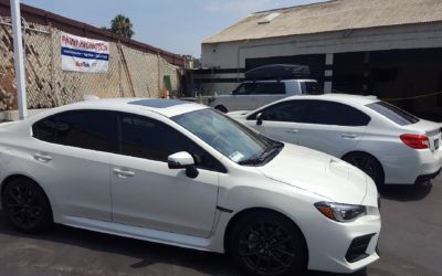 Subaru WRX 20% Tint